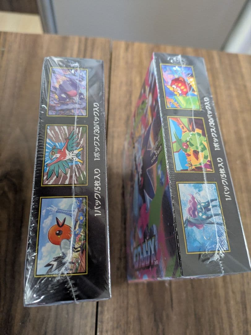 インフェルノXとムニキスゼロシュリンク付き未開封ボックス