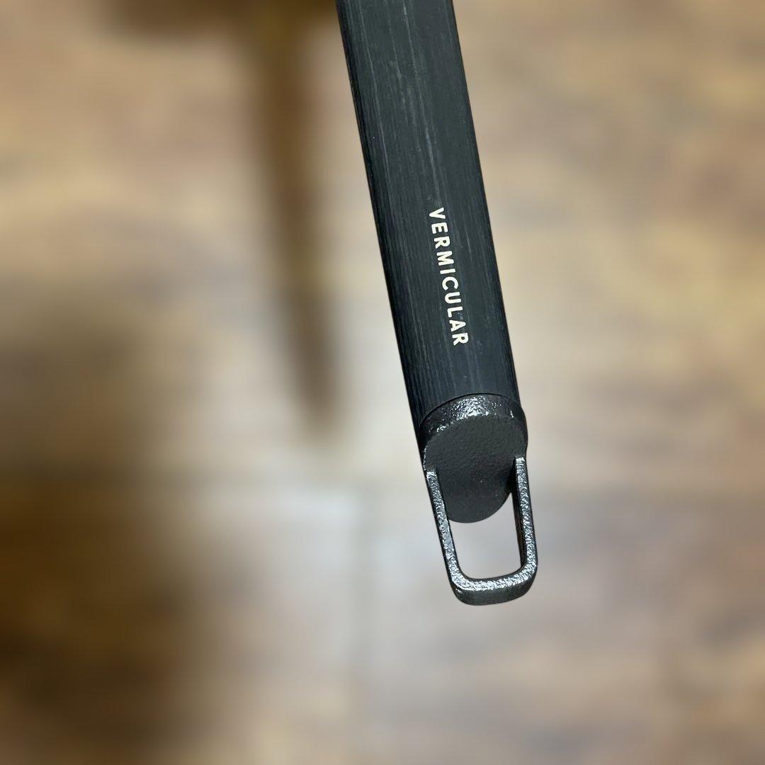 VERMICULAR プレミアムブラック鉄製 四角形卵焼き器