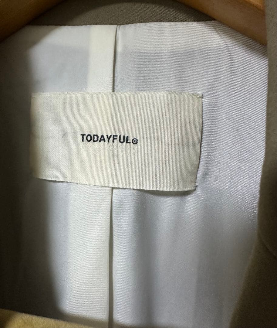 TODAYFUL Over Shoulder Jacket オリーブ38