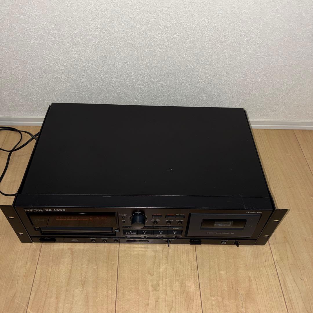希少　動作品！TASCAM CD カセットデッキ　CD-A500
