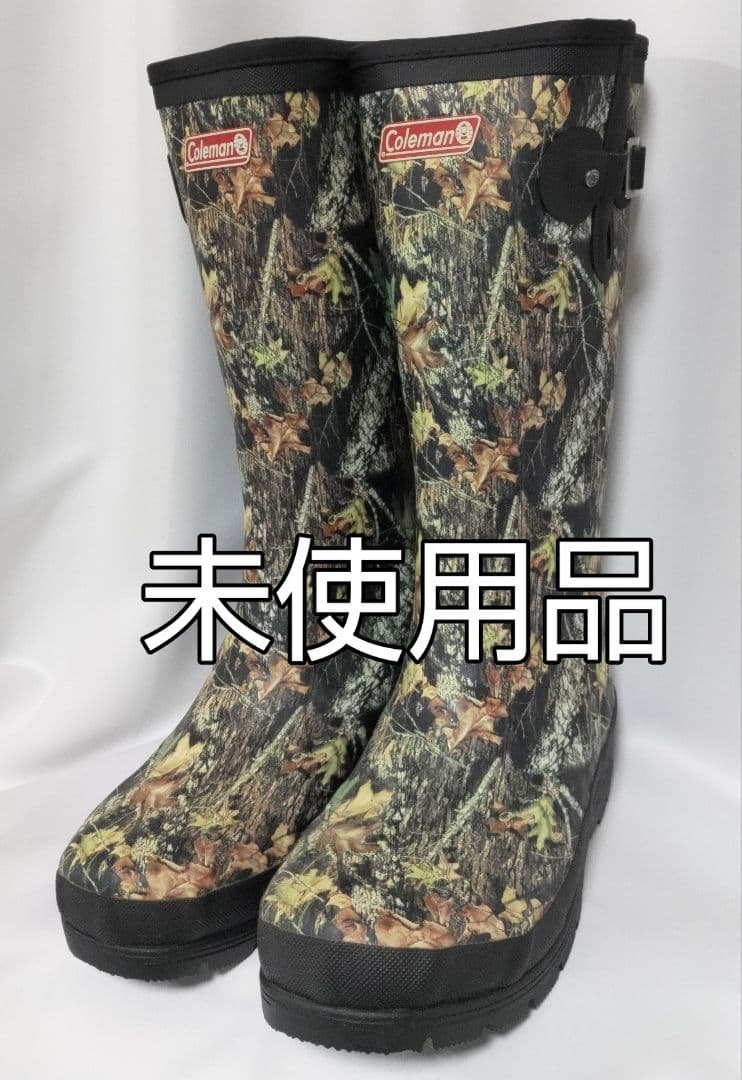 コールマン　レインブーツ　Coleman 迷彩柄 長靴　匿名配送