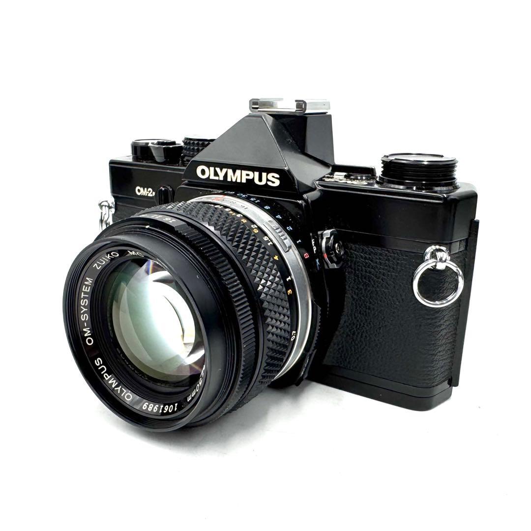 美品 OLYMPUS OM-2n ZUIKO 50mm F1.4 ブラック