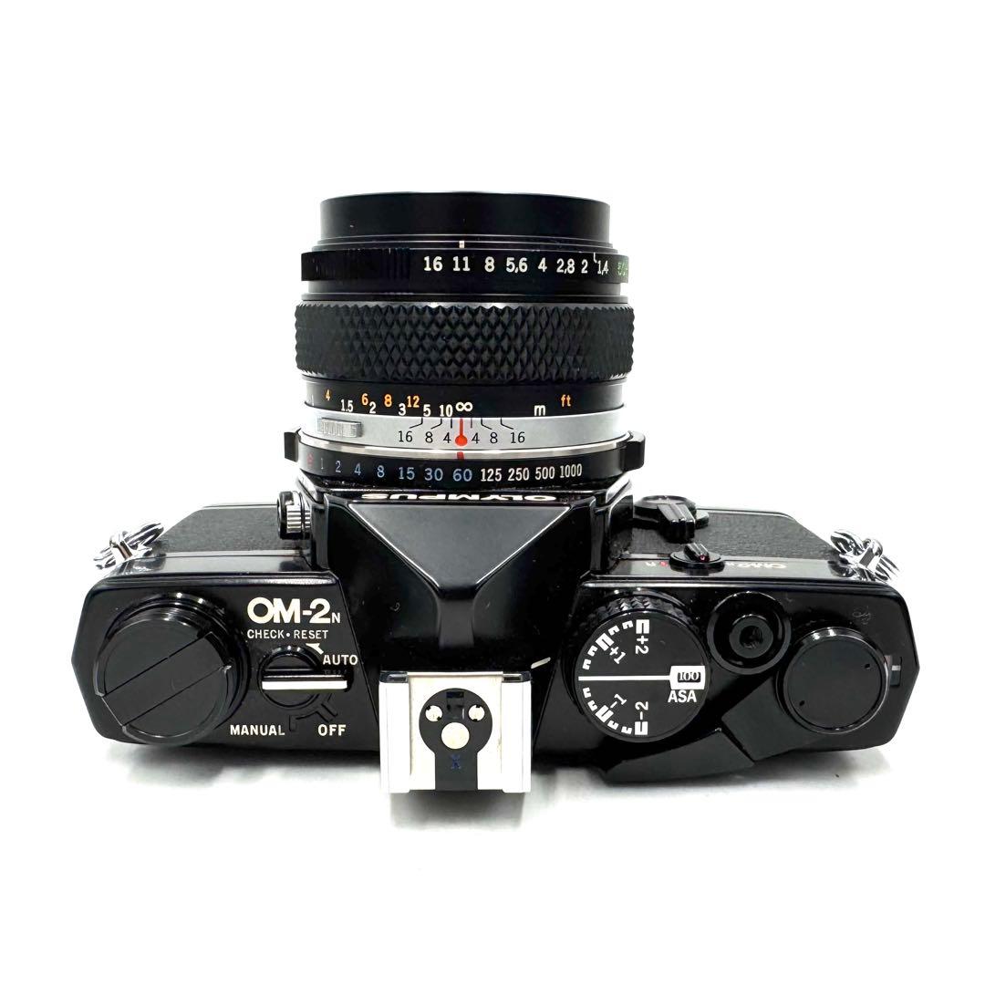 美品 OLYMPUS OM-2n ZUIKO 50mm F1.4 ブラック
