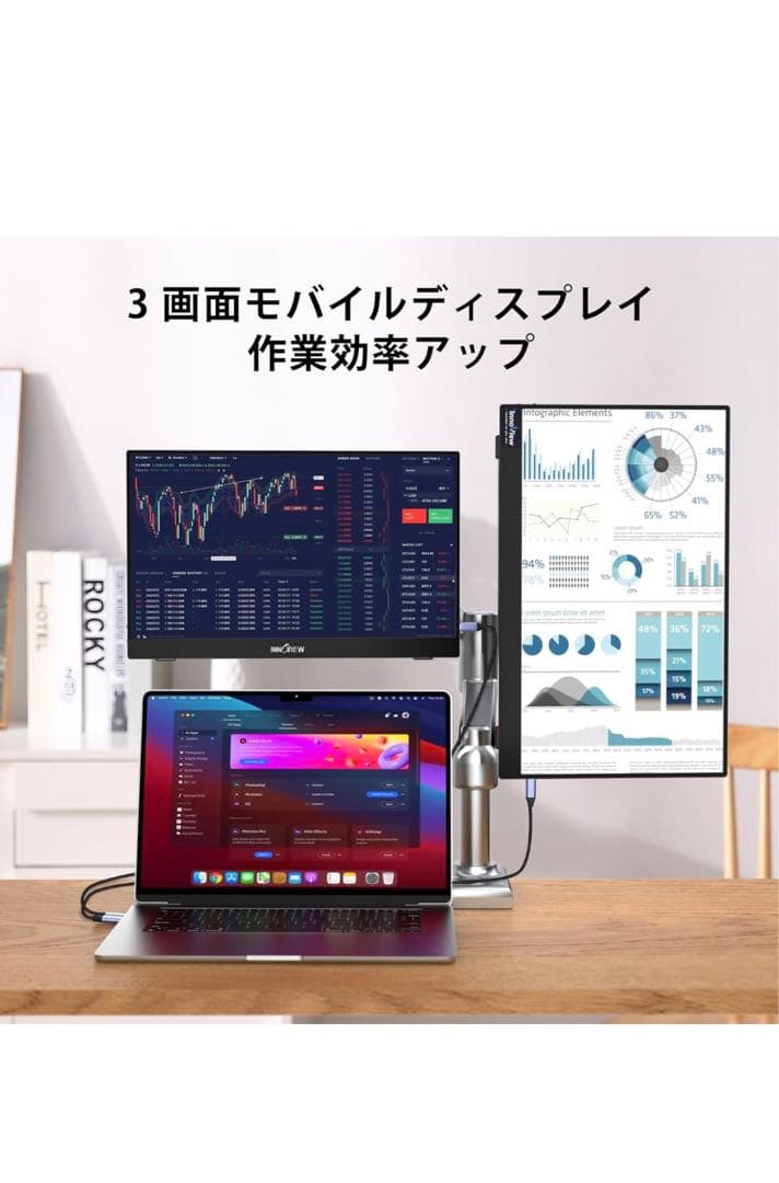 【美品】モバイルモニター 15.6インチ InnoView モバイルディスプレイ