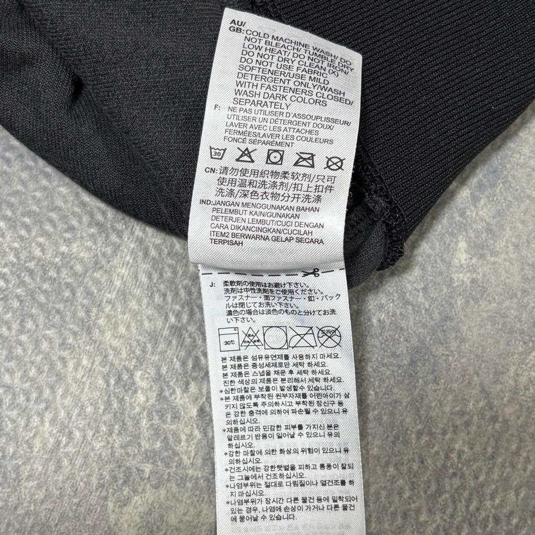 希少▲2XL アディダス ベロア トラックジャケット 黒 金 刺繍ロゴ 常田大希