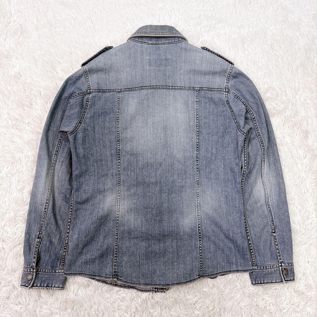 BURBERRY BLACK LABEL デニムジャケット　ノバチェック