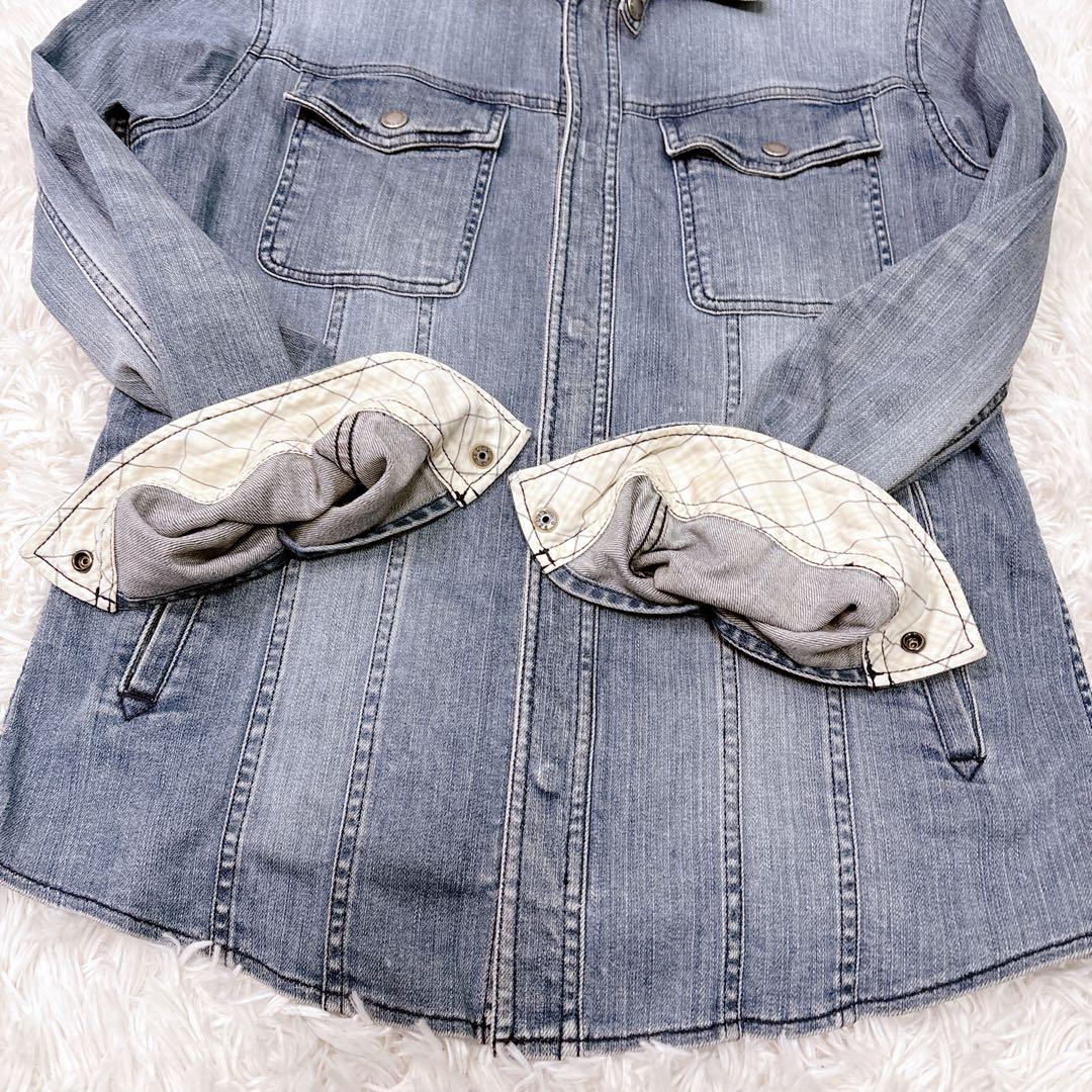 BURBERRY BLACK LABEL デニムジャケット　ノバチェック