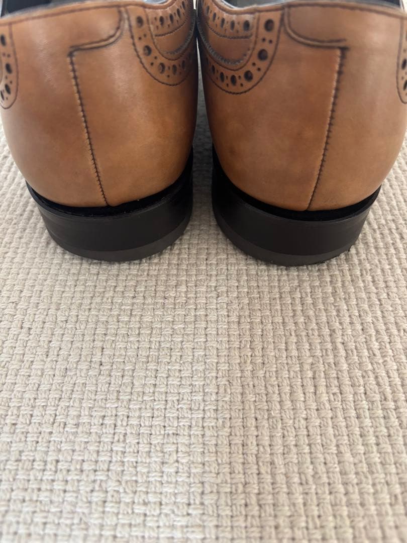 ☆極美品箱付☆ SHETLANDFOX コベントリー　セミブローグ