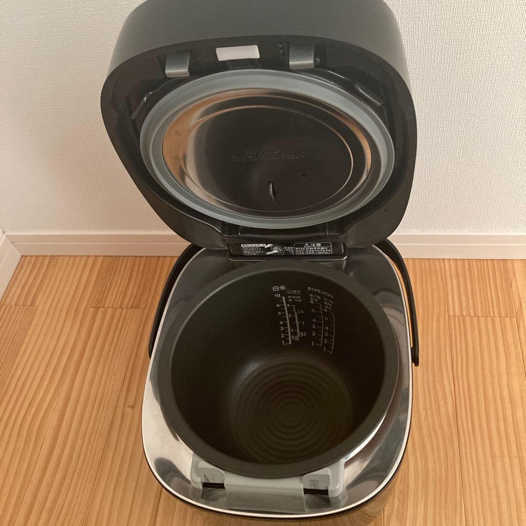 ジャンク品　東芝 TOSHIBA RC-18VSV IH炊飯器 ブラック 一升