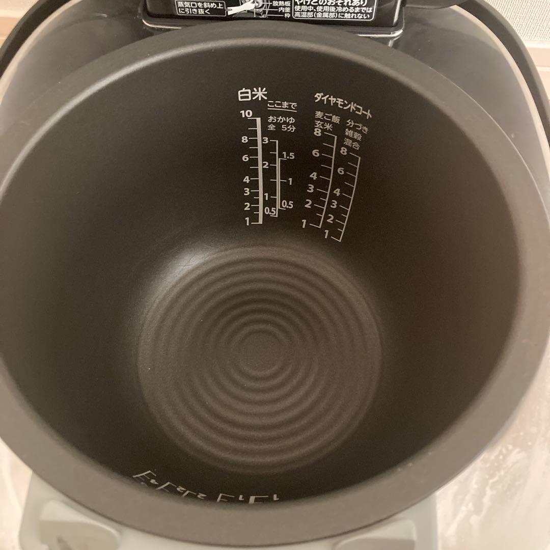 ジャンク品　東芝 TOSHIBA RC-18VSV IH炊飯器 ブラック 一升