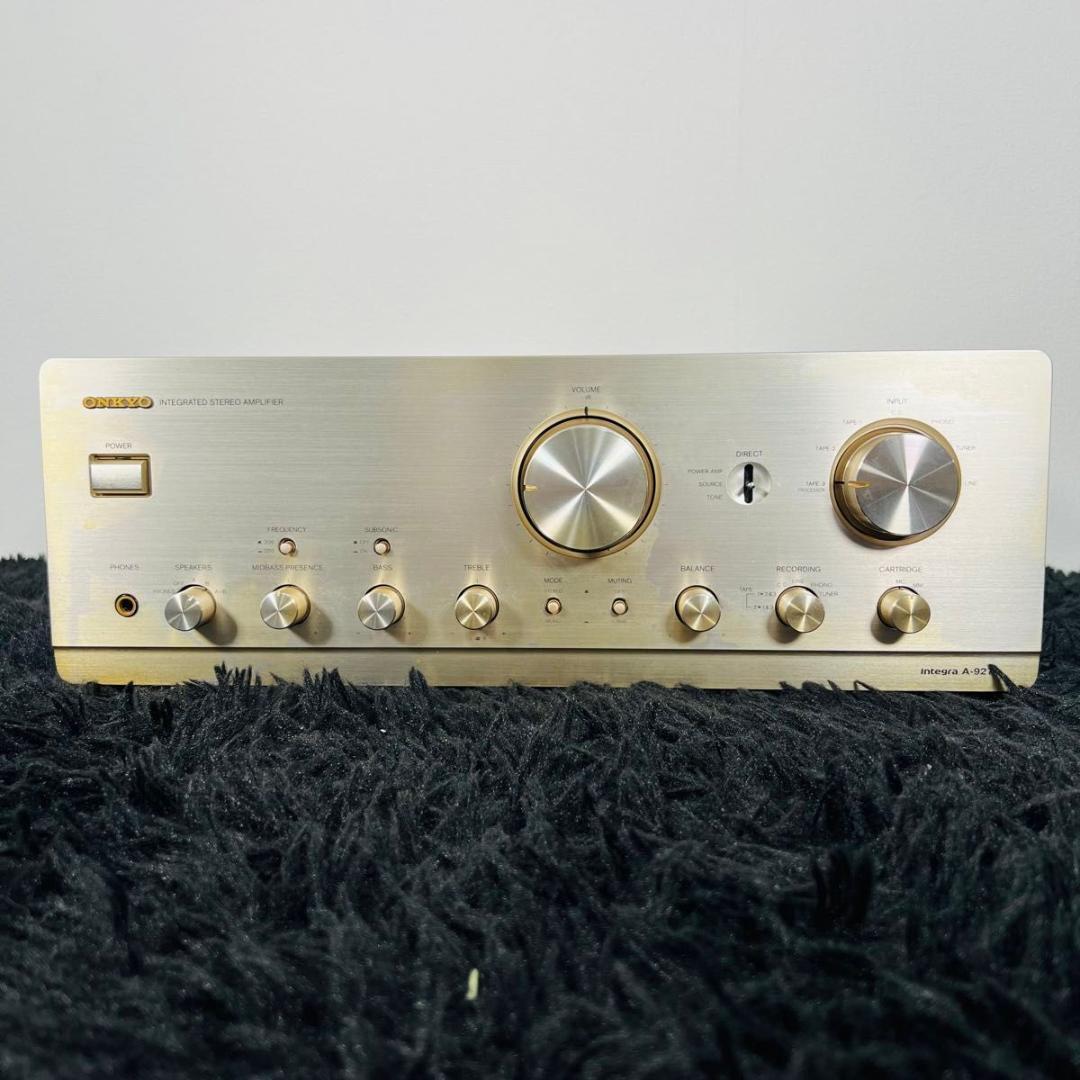 オンキョー Integra A-927 オーディオ機器 音響機器 通電確認済み