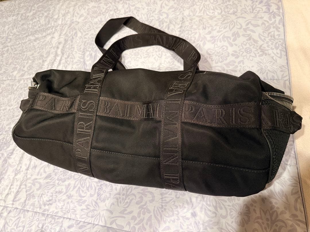 BALMAIN ボストンバッグ 黒 S8HS100PNYG