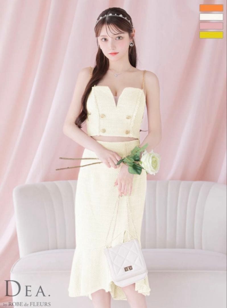 キャバクラ　ドレス　セットアップ