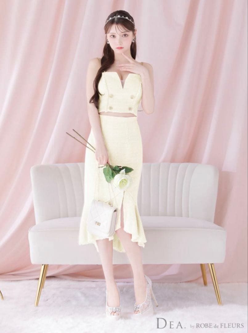 キャバクラ　ドレス　セットアップ