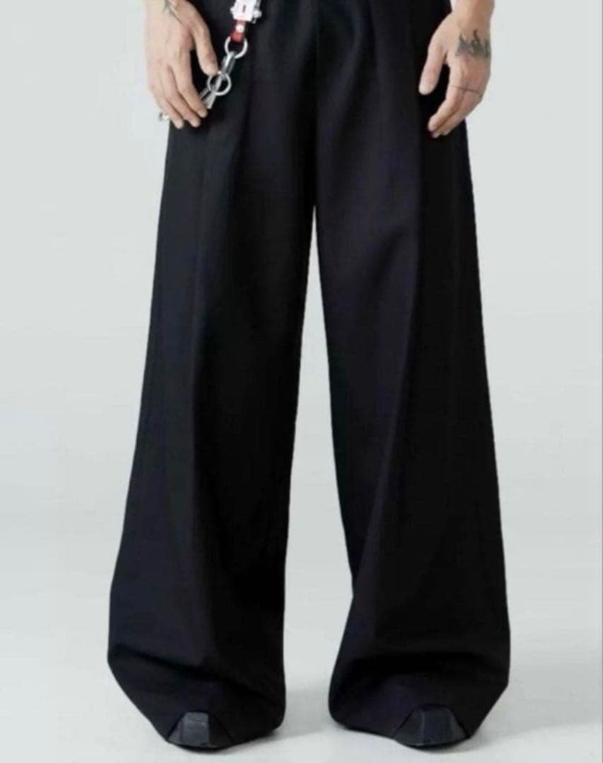 FRKM SCD 24ss wide-leg pants Lサイズ