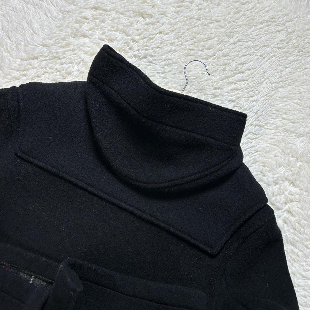 美品✨グローバーオール ダッフルコート ロング丈 チェック柄 トグル L相当