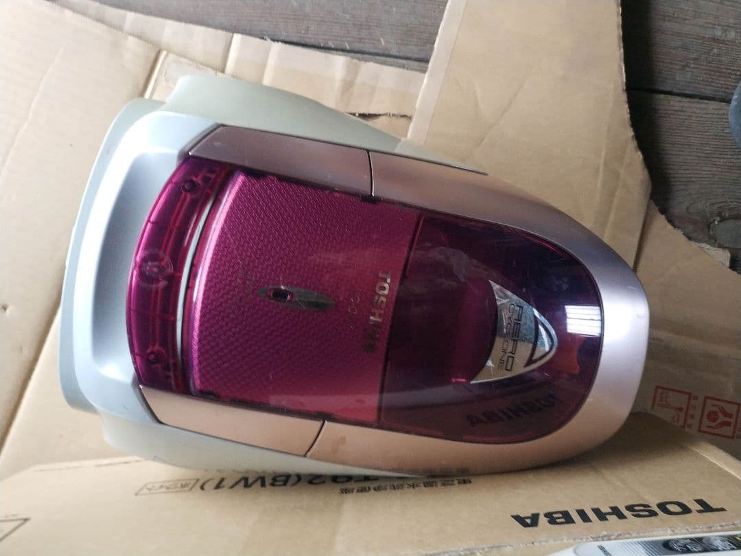 だいぶ傷や汚れあります■東芝　キャニスター掃除機　VC-CA9