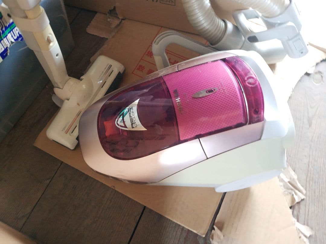 だいぶ傷や汚れあります■東芝　キャニスター掃除機　VC-CA9