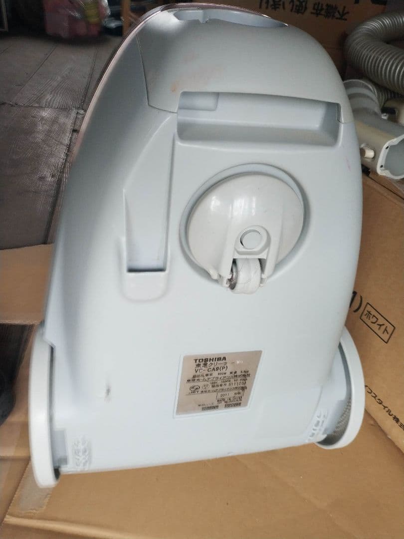 だいぶ傷や汚れあります■東芝　キャニスター掃除機　VC-CA9