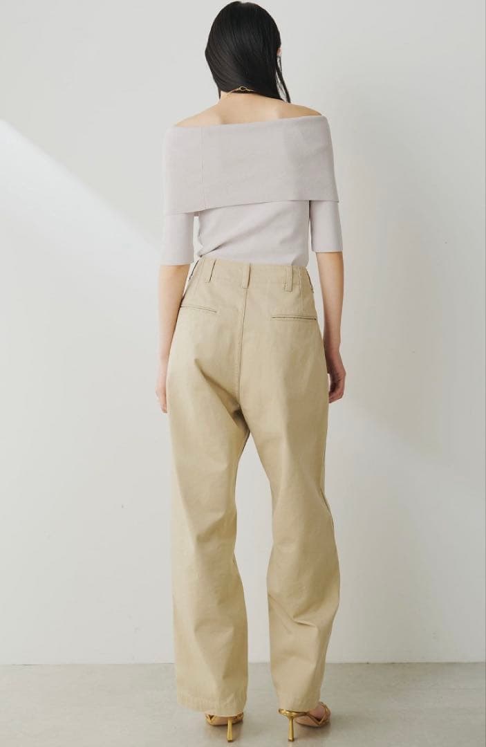 【美品】バイオ加工チノパンツ