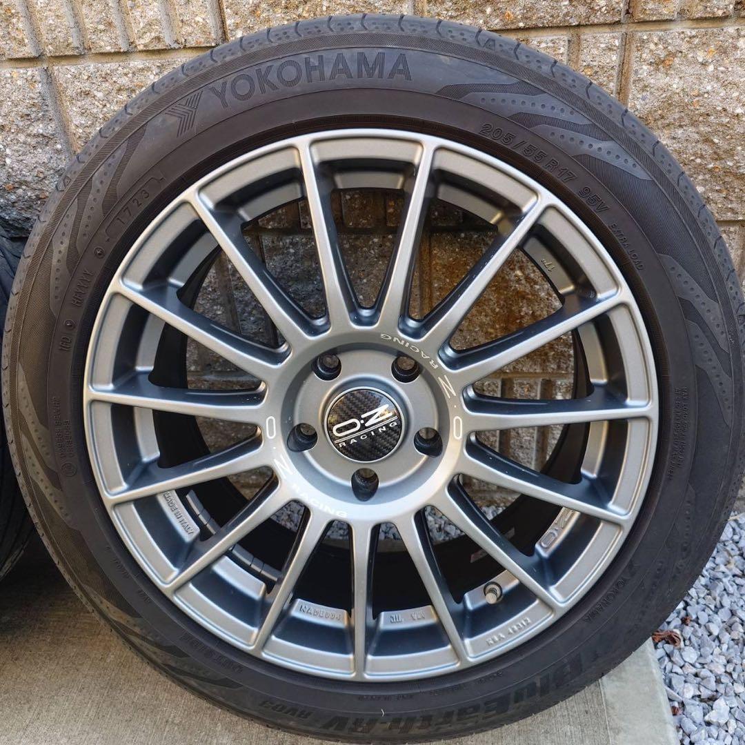 値下げ！OZ スーパーツーリズモLM 17インチ　タイヤホイールセット　4本