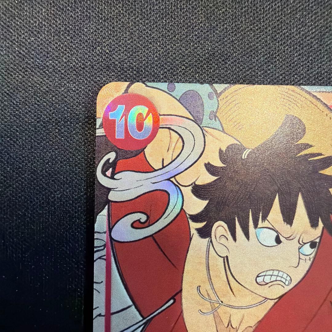 ワンピースカード 英語版 １周年限定 浮世絵 ルフィ サンジ 美品