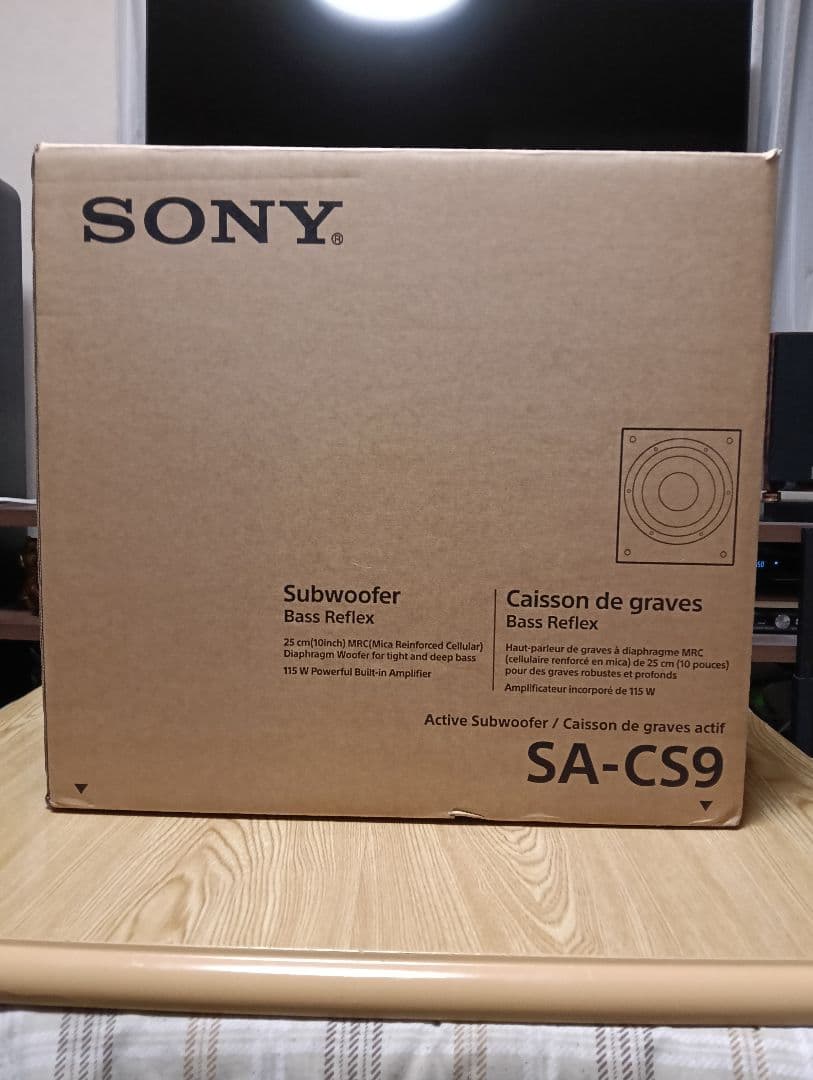 SONY ソニー SA-CS9 アクティブサブウーファー