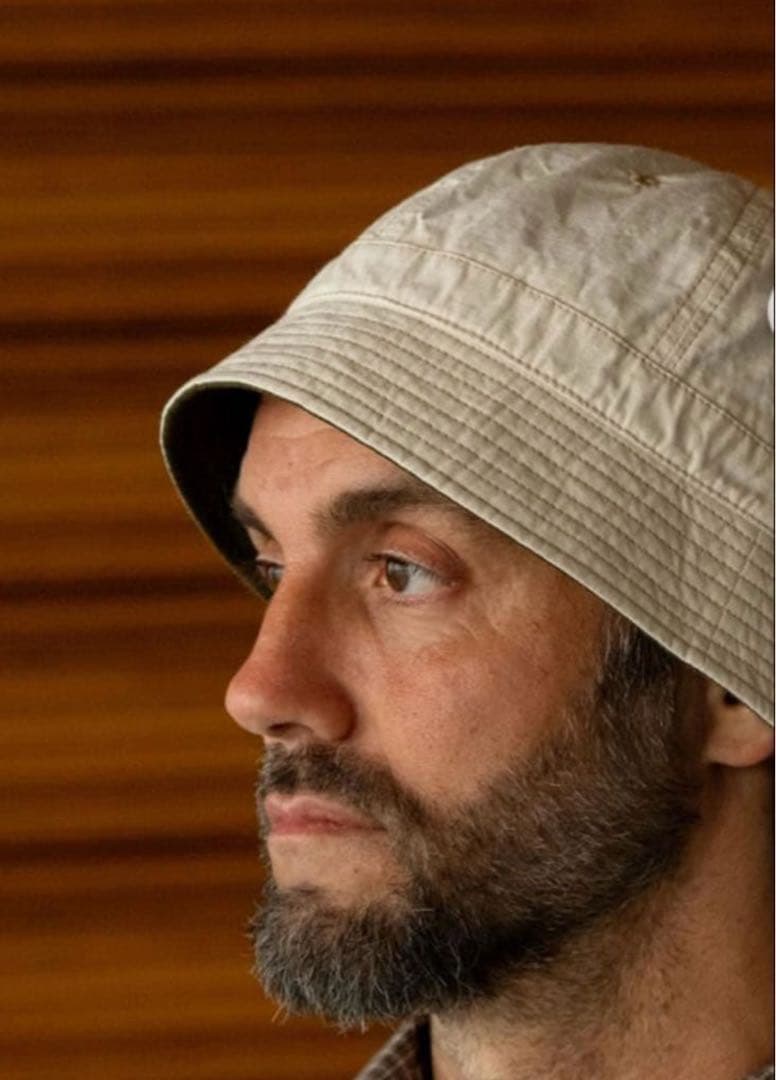 USUAL THINGS SCRUTINY 6PANEL HAT ナチュラル