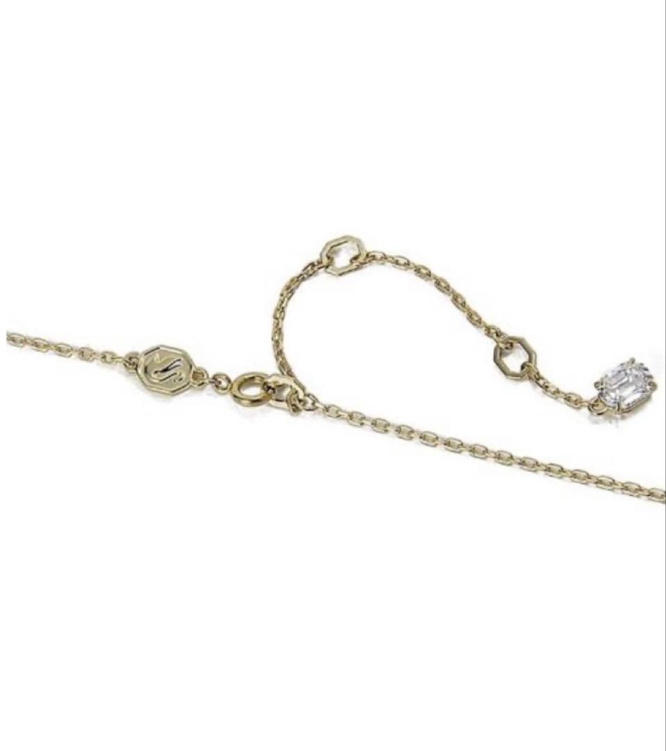 スワロフスキー SWAROVSKI 一粒ネックレス ボックス 保証書付き