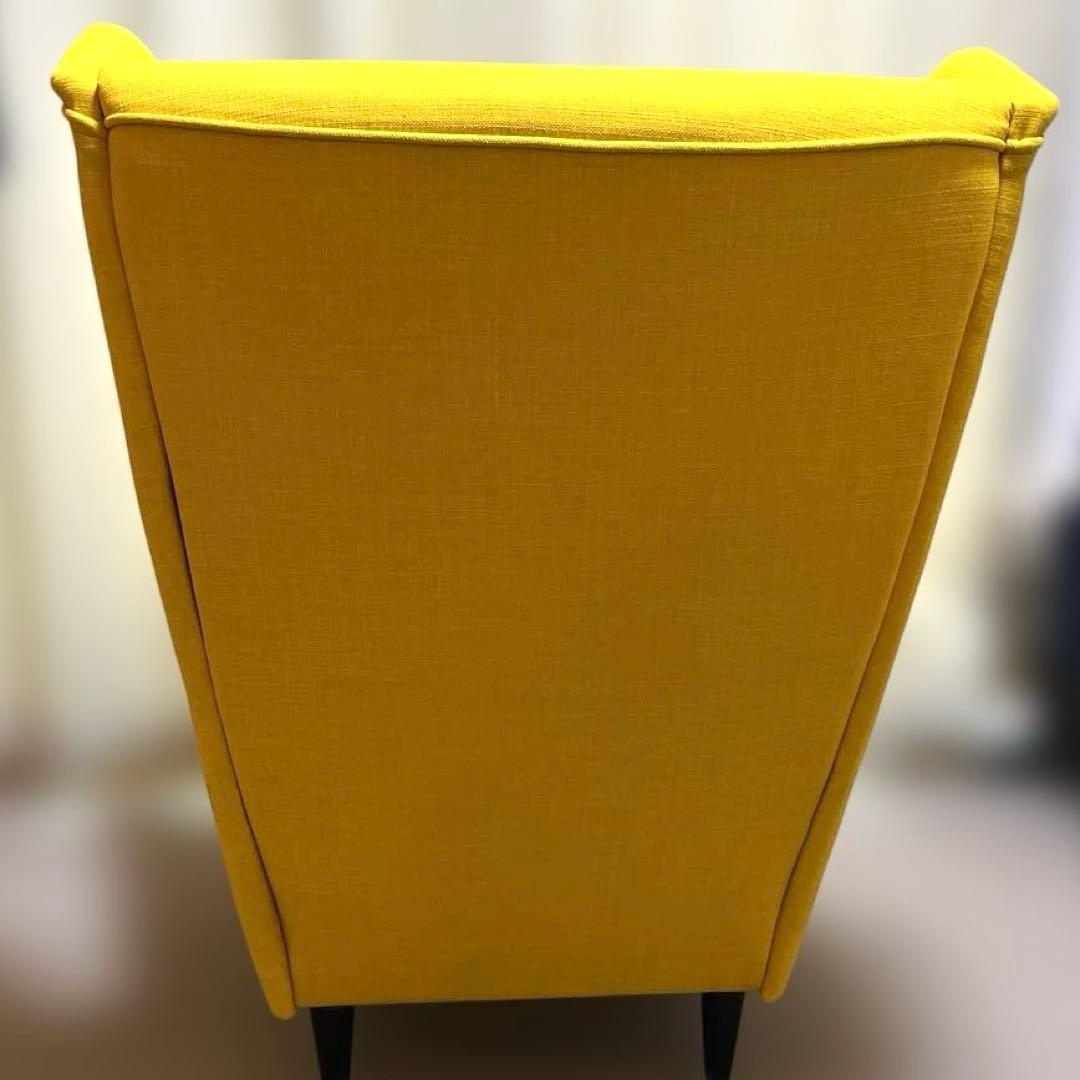【送料込】IKEA STRANDMON ストランドモン ウィングチェア イエロー
