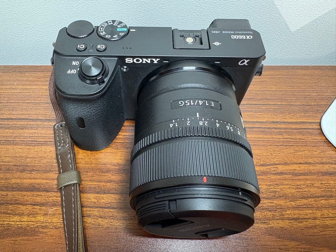 SONY α6600 E 15mm F1.4 Gレンズセット