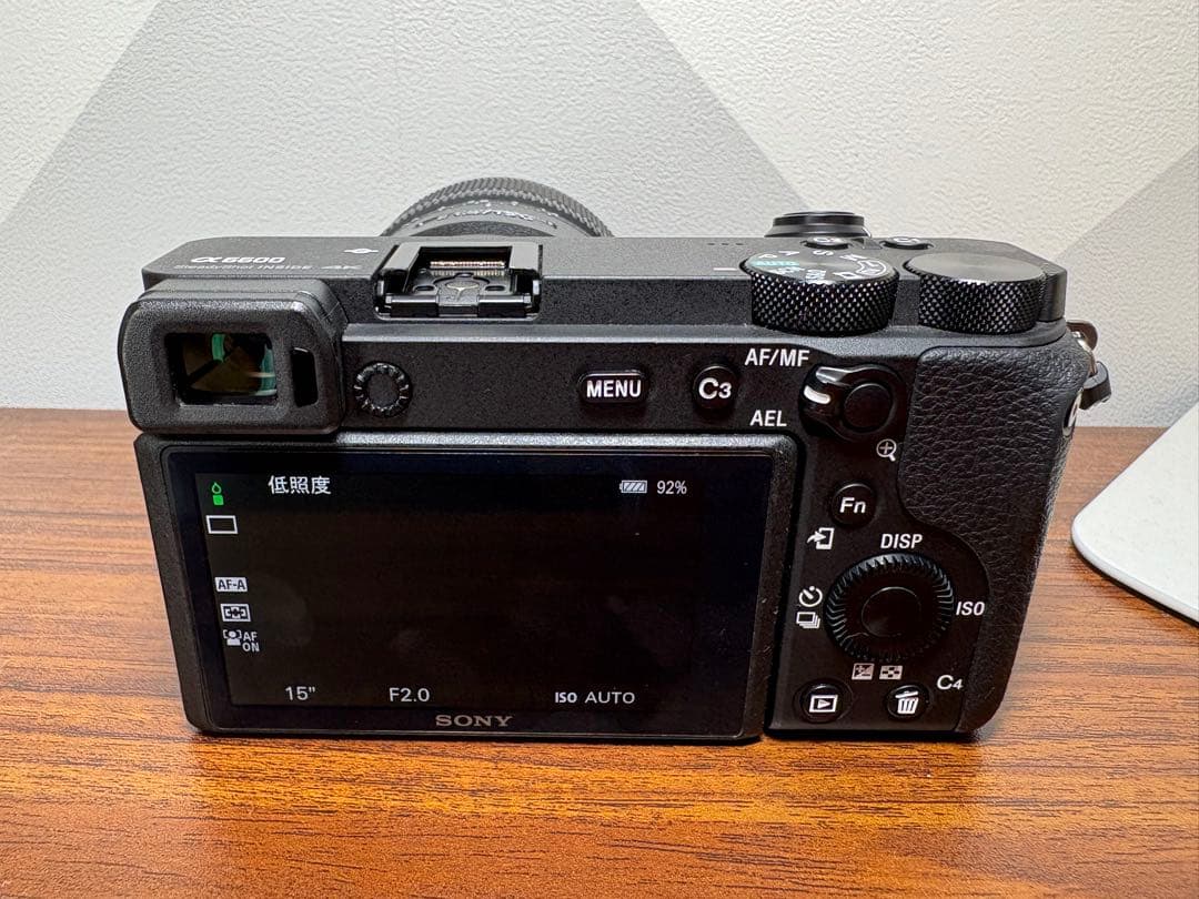 SONY α6600 E 15mm F1.4 Gレンズセット