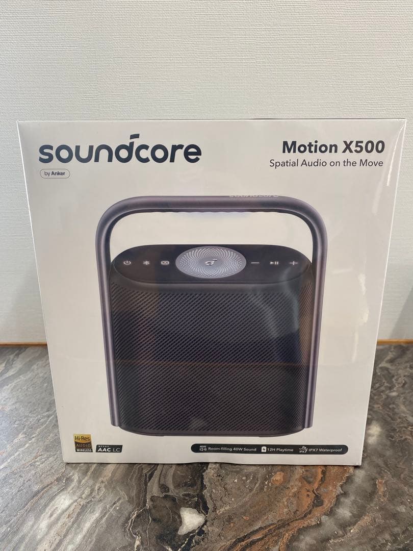 【新品・未開封】soundcore Motion X500 ワイヤレススピーカー