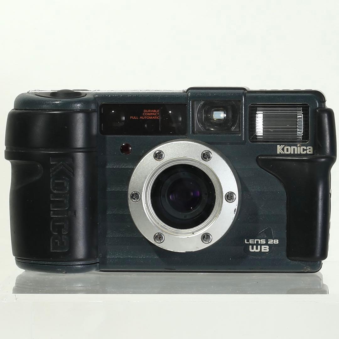 【完動良品】Konica 現場監督 28 WB 防水防塵コンパクトフィルムカメラ
