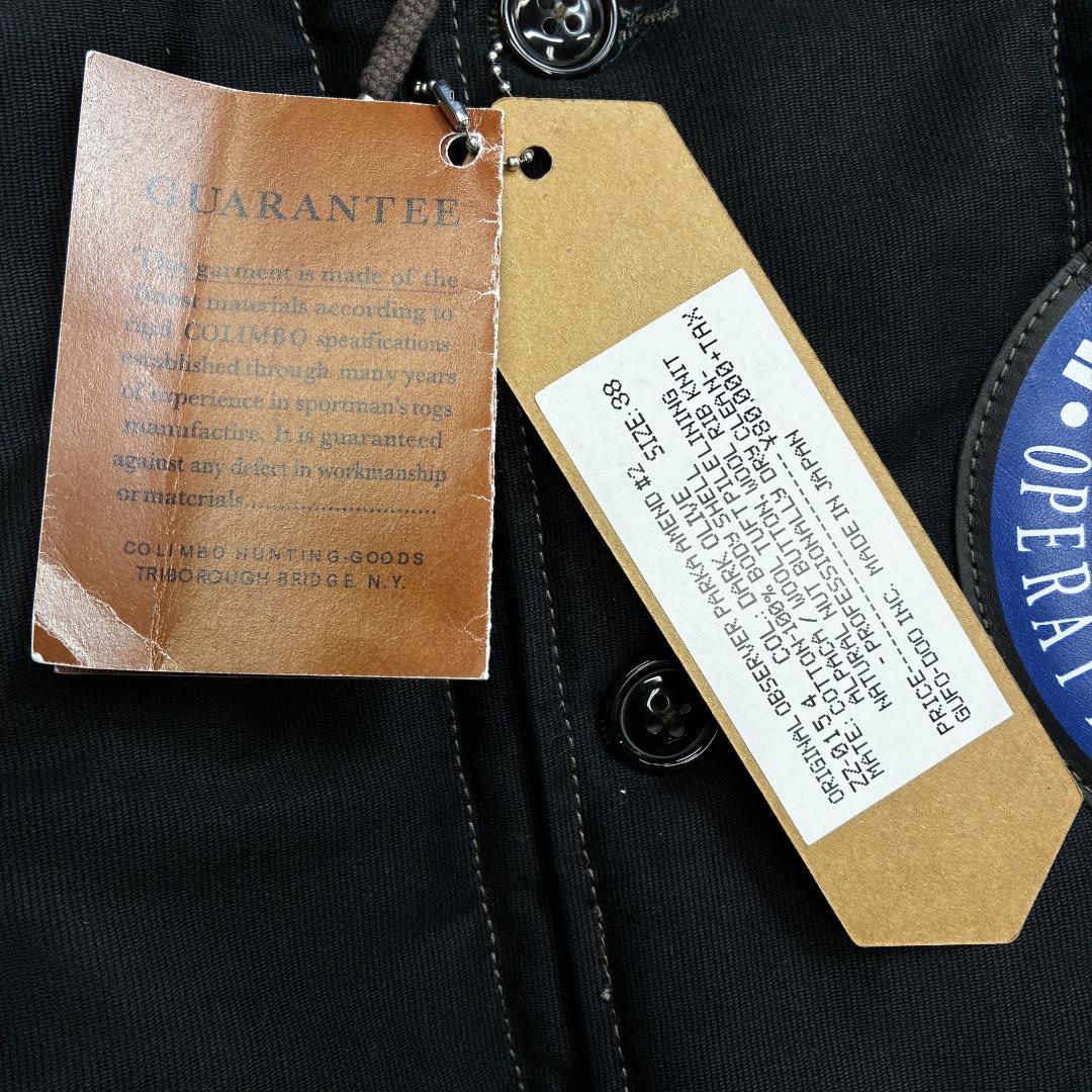 COLIMBO オブザーバーパーカー デッキジャケット ネイビー タグ付き未使用