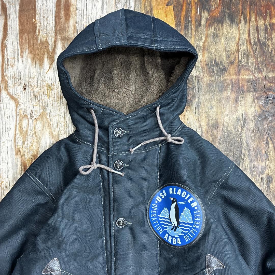 COLIMBO オブザーバーパーカー デッキジャケット ネイビー タグ付き未使用