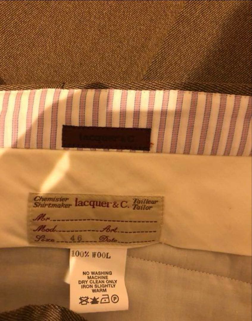 Godard haberdashery zip トラウザーズ