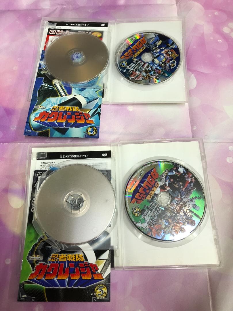 DVD 忍者戦隊カクレンジャー 全5巻セット セル版