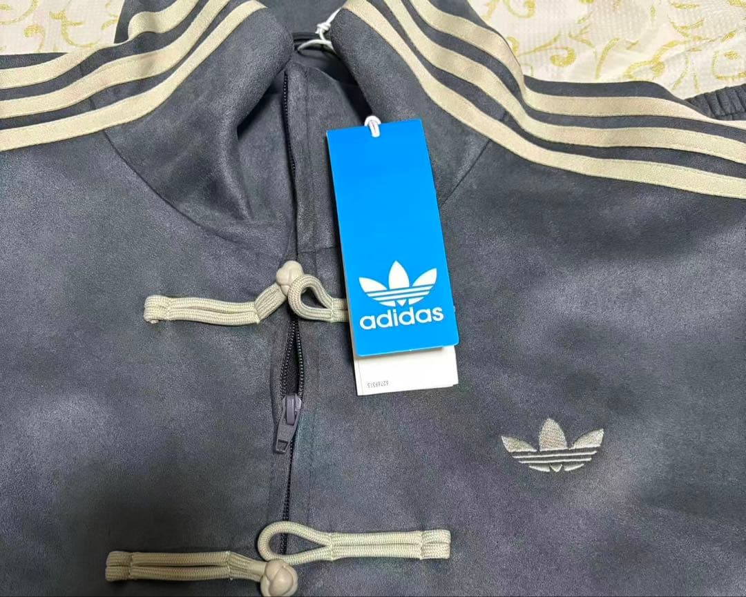 Adidas アディダス 中国限定 巳年チャイナトラックジャケット ネイビーM