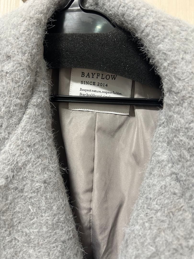 新作新品BAYFLOW ウーリーライダースコート