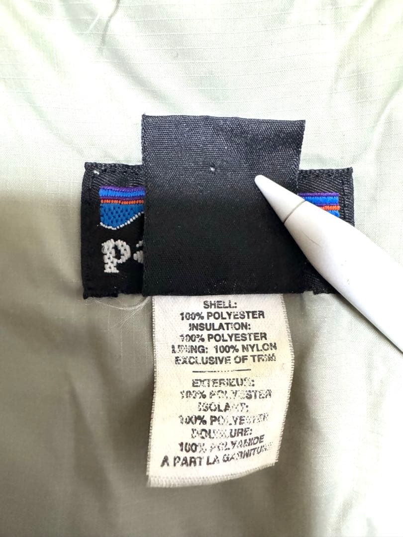 パタゴニア パフボールベストXL green spark