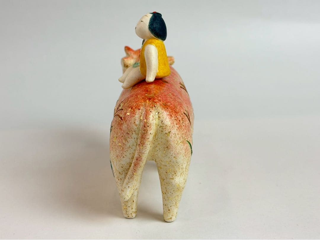 紺谷力　彩塑人形　紺谷力