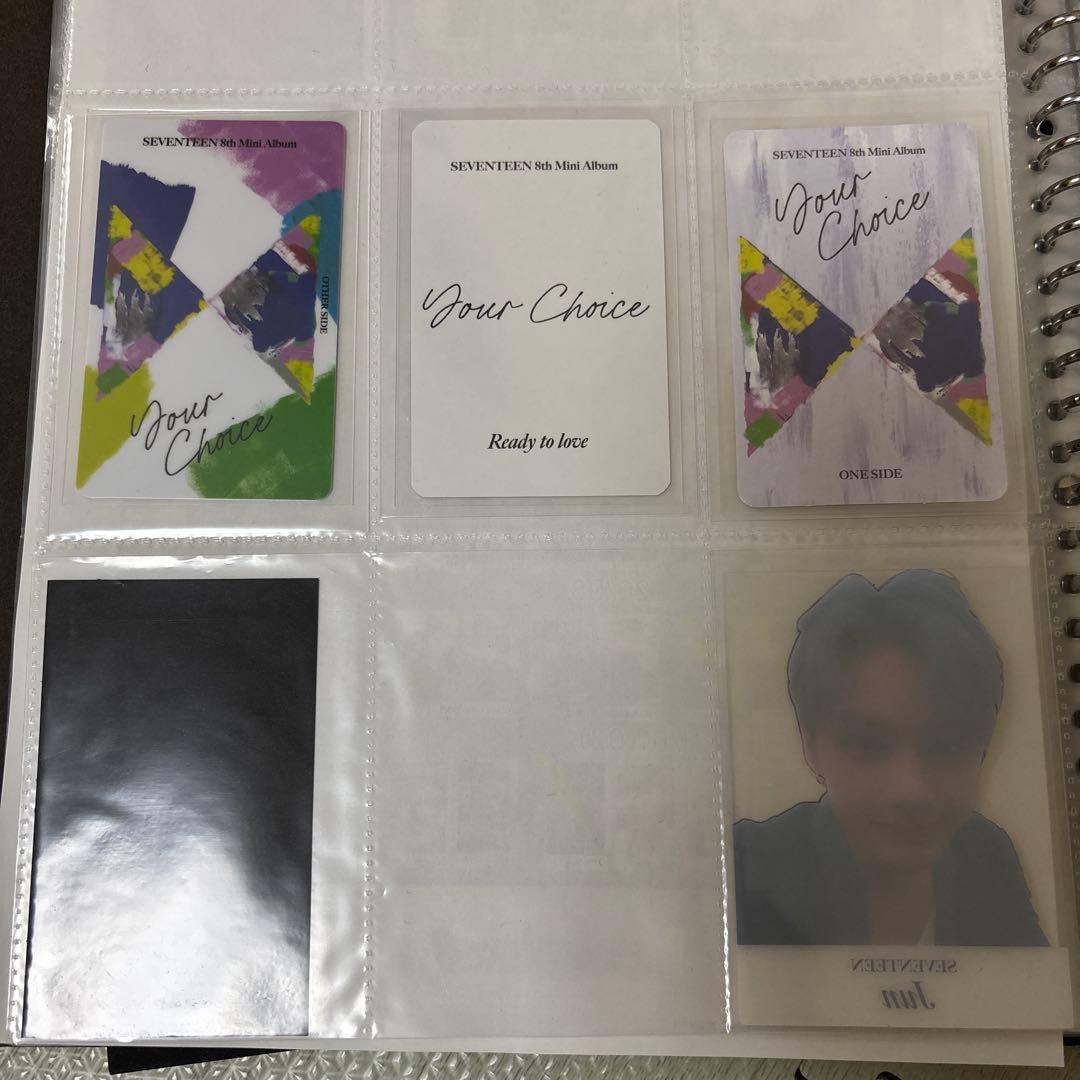 seventeen ジュン　your choice コンプ　一直族　HMV特典