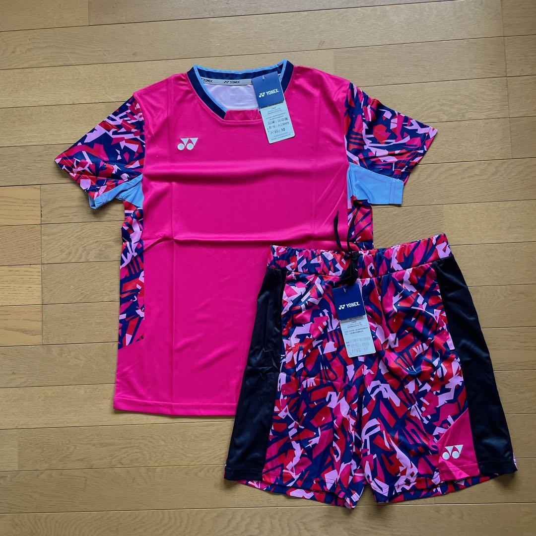 ヨネックスYONEX バドミントン日本代表モデルゲームウェア　上下セット新品XL