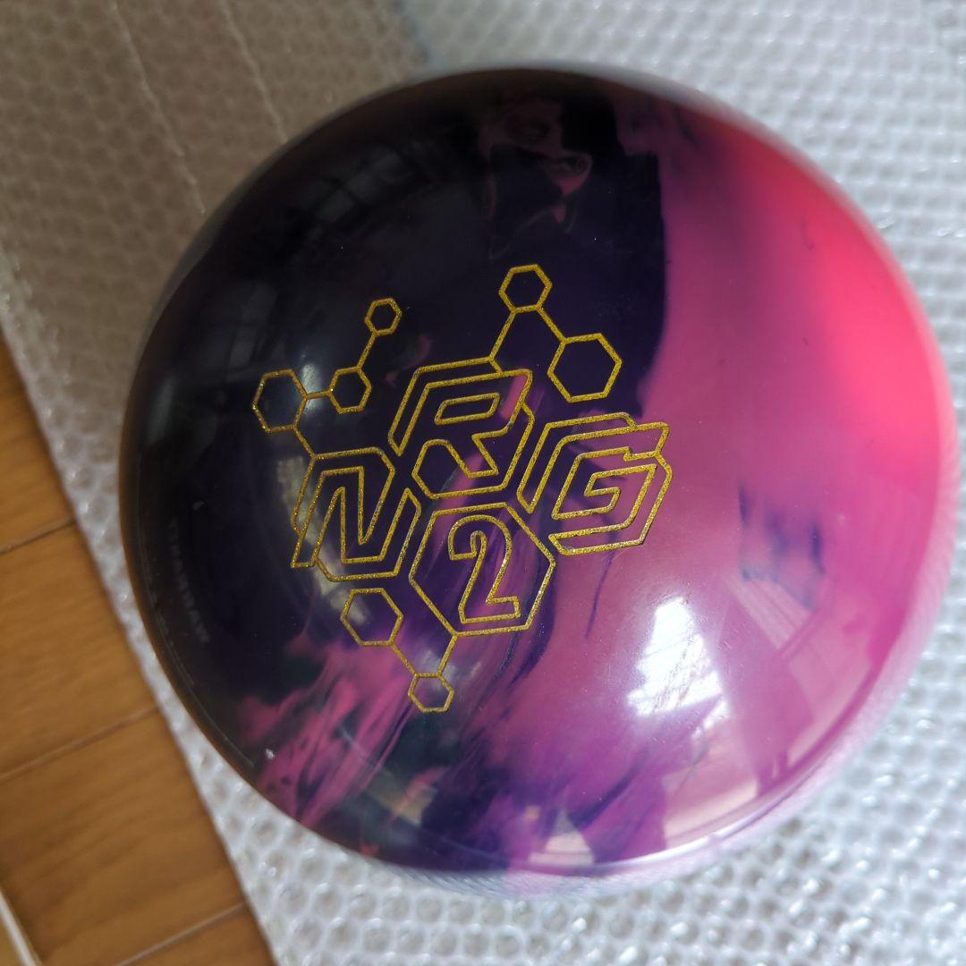 STORM NRG2 ボウリングボール 紫/ピンク　14ポンド
