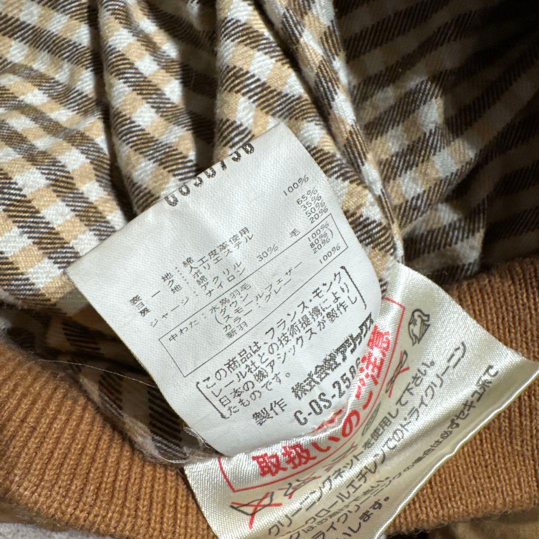 Moncler ダウンジャケット　ダウンベスト　レザー　80s 90s