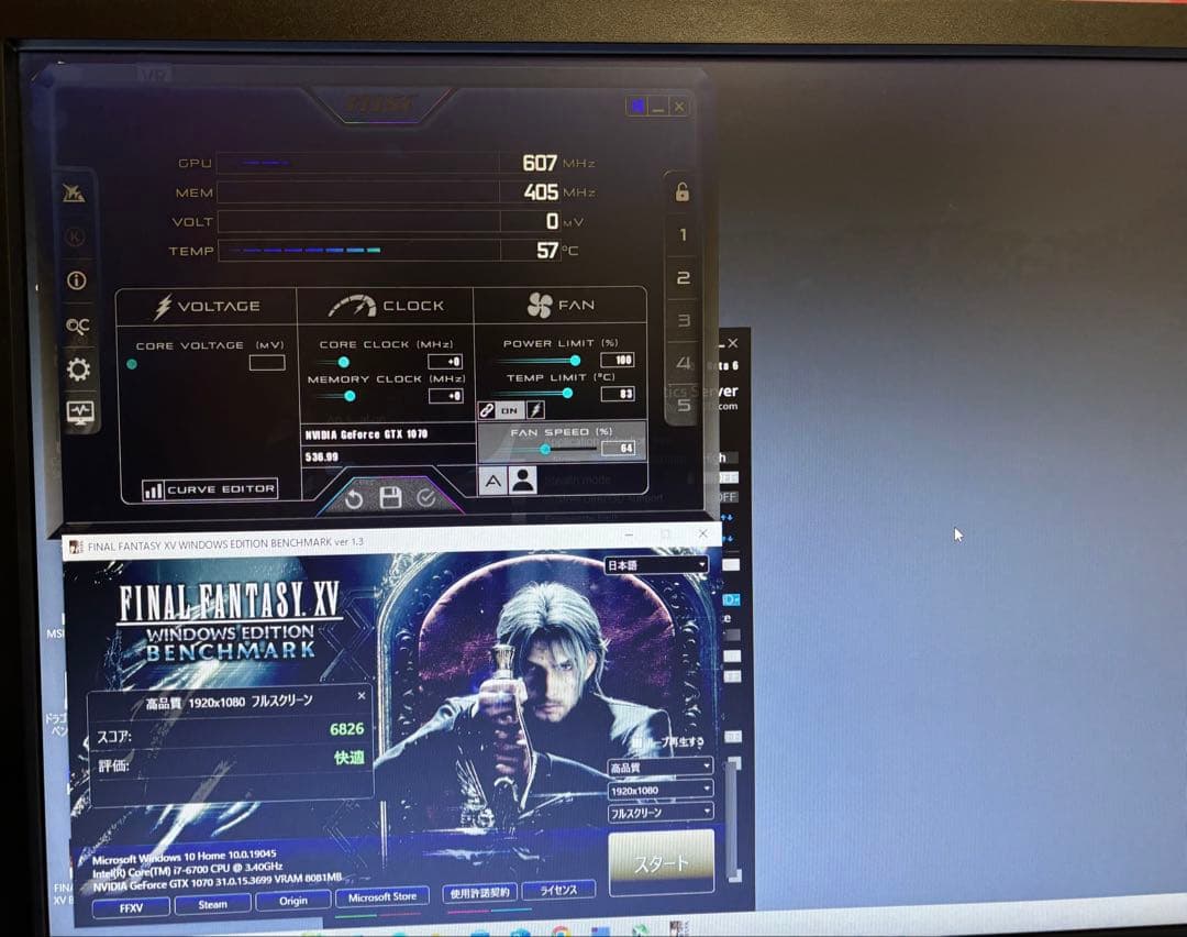 グラフィックボード・グラボ・ビデオカード ASUS NVIDIA GeForce GTX1070 8GB