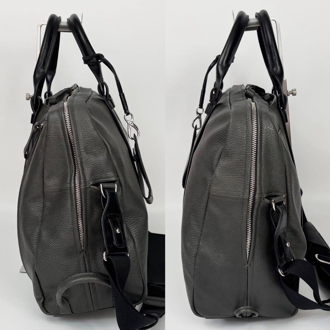 美品 ガレリアント CINTURA 2WAY オールレザー ボストンバッグ