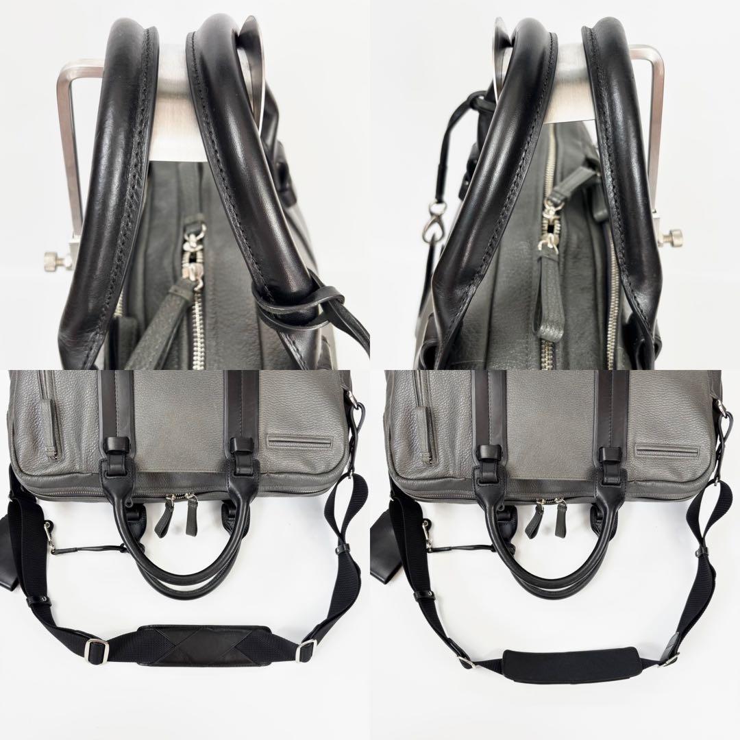 美品 ガレリアント CINTURA 2WAY オールレザー ボストンバッグ