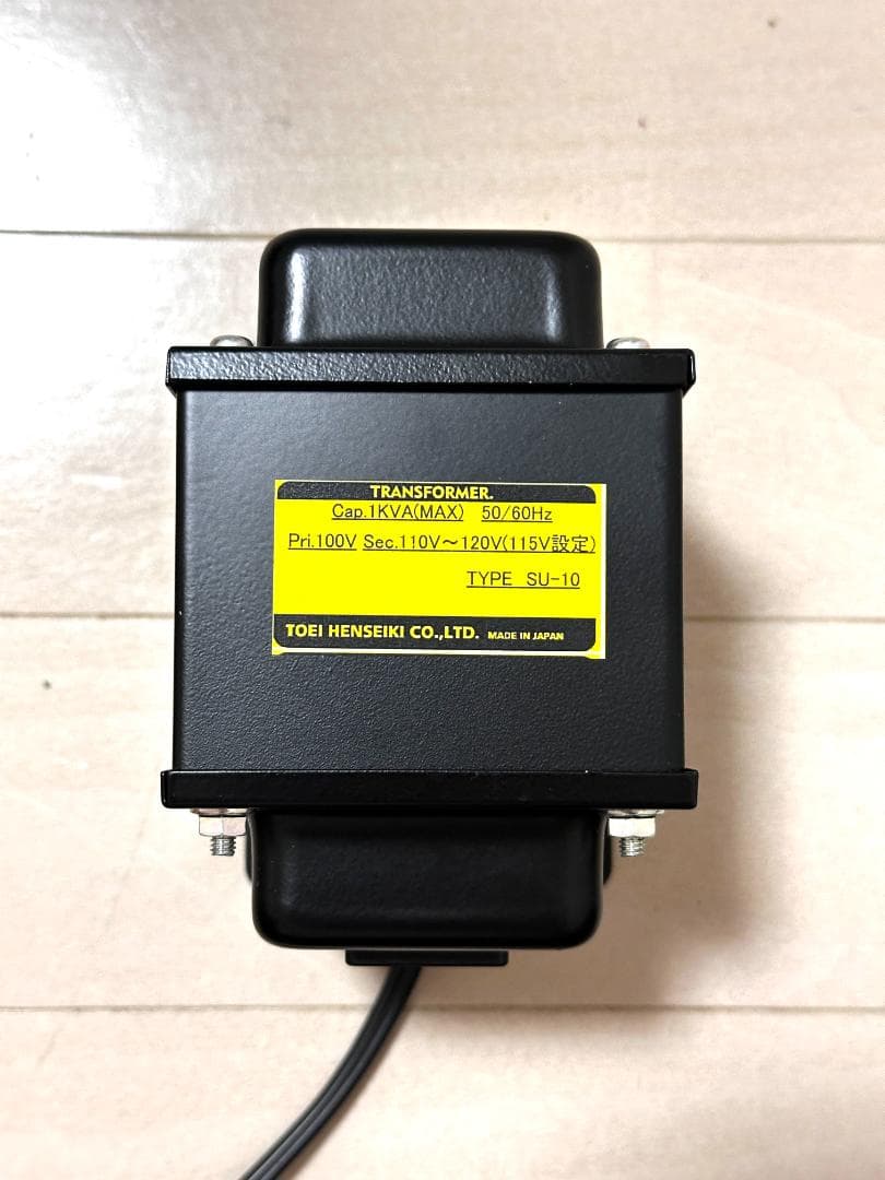 【完動品】SH(サウンドハウス) SU-10　昇圧トランス 1.0KVA